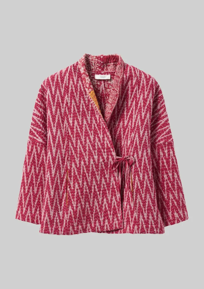 Repurposed Ikat Kantha Jacket