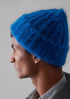 Ribbed Mohair Hat