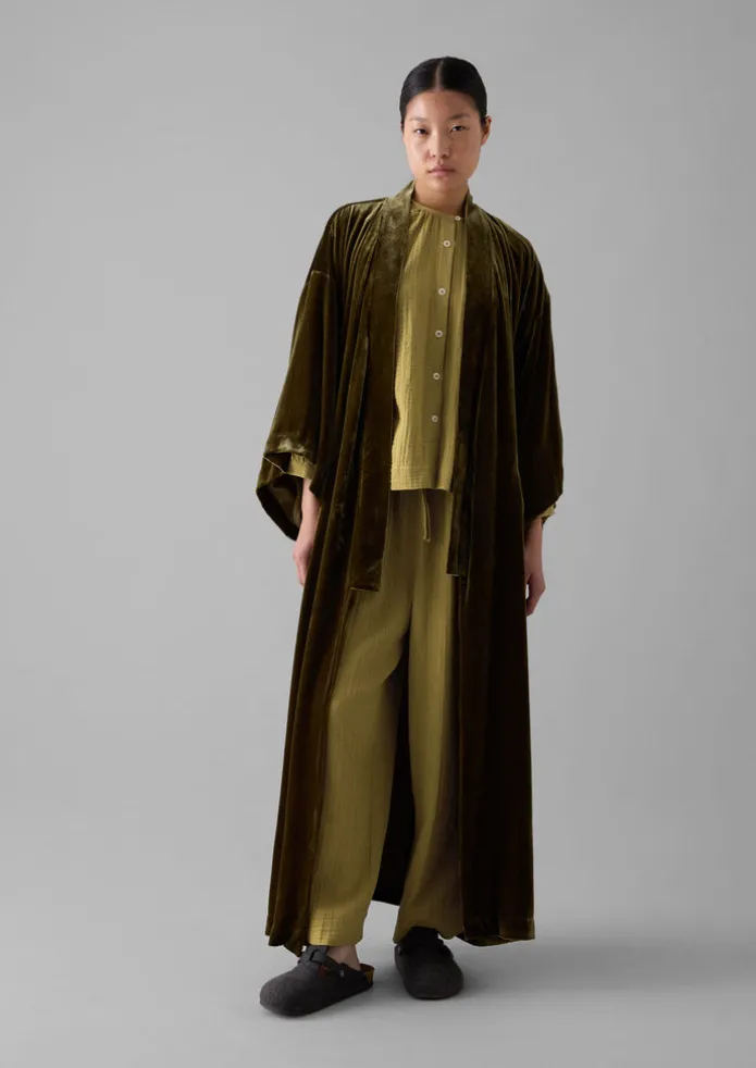 Silk Velvet Gown