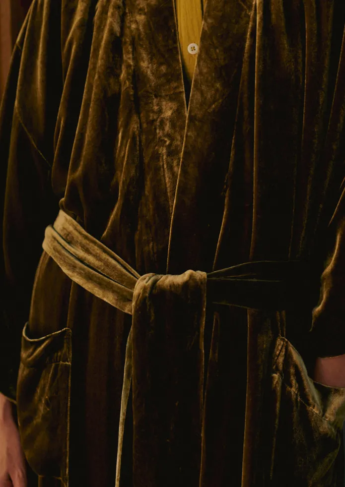 Silk Velvet Gown
