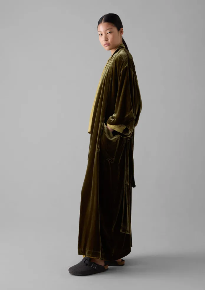 Silk Velvet Gown