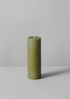Skar Organics Dyed Beeswax Pillar Candle