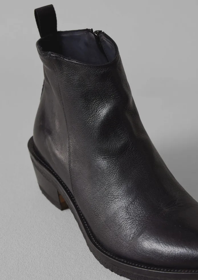 Sturlini Leather Ankle Boots
