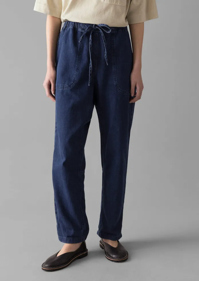 Suki Panelled Denim Trousers