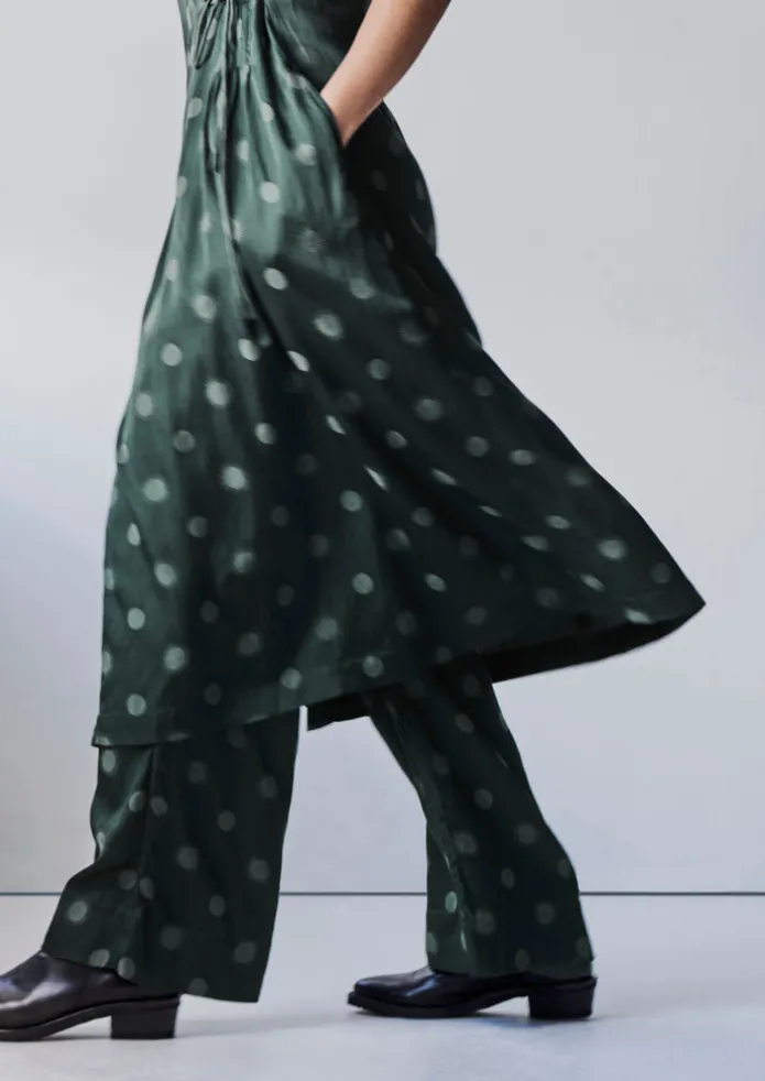 Sun and Moon Jacquard Trousers