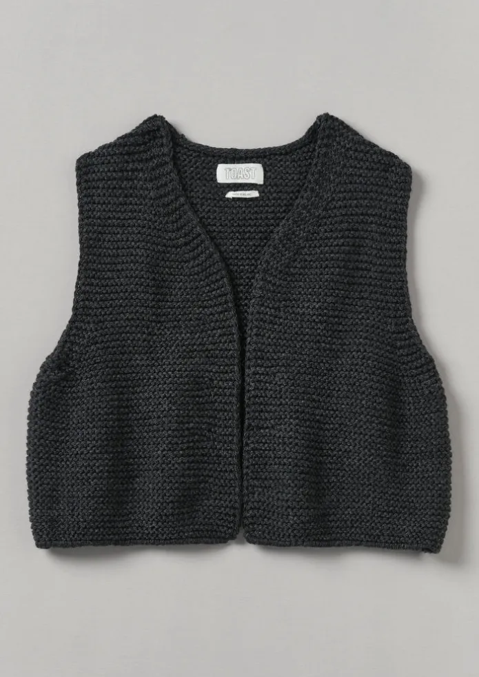 Textured Knit Gilet