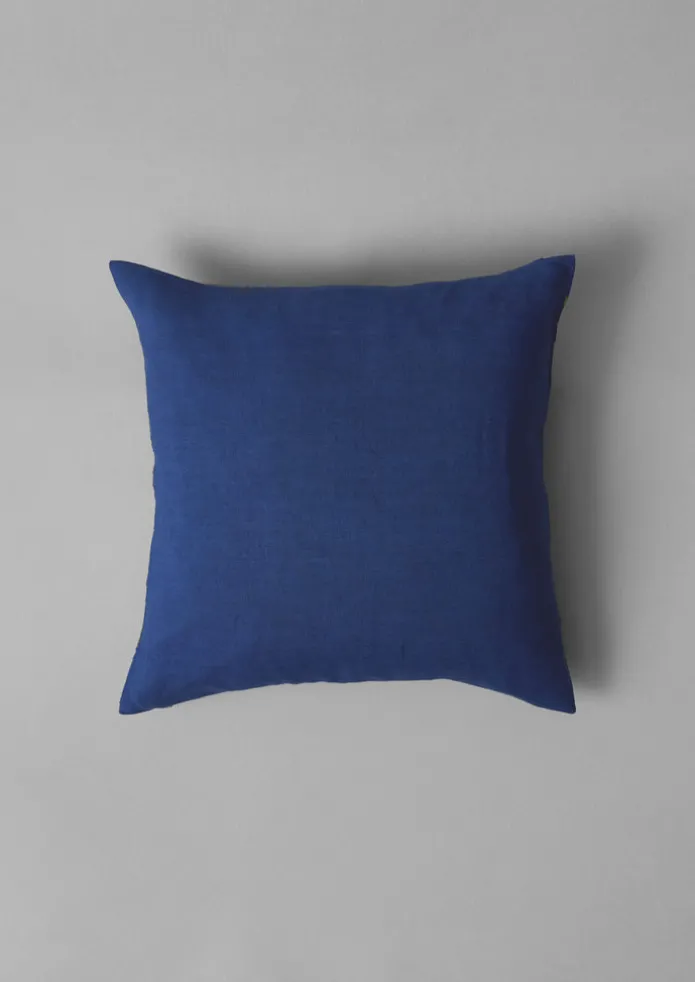 Trailing Foliage Linen Cushion Cover