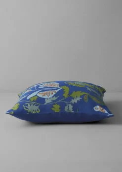 Trailing Foliage Linen Cushion Cover