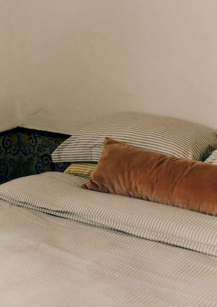 Velvet Bolster Cushion