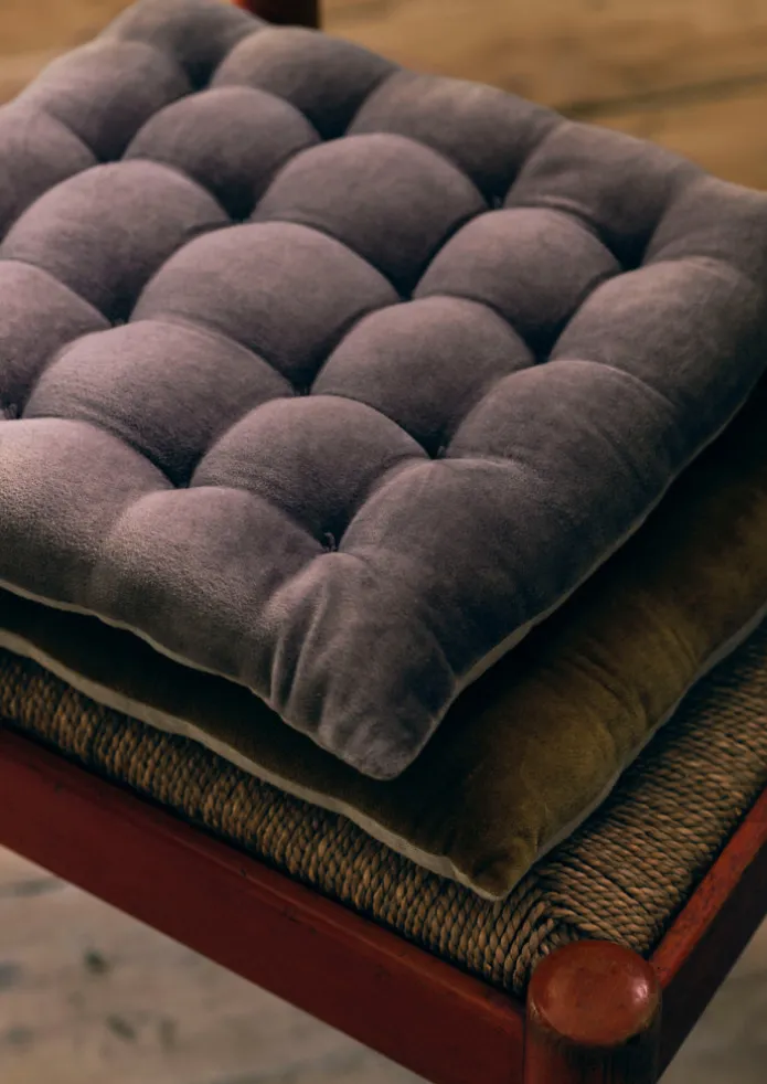 Velvet Chair Cushion