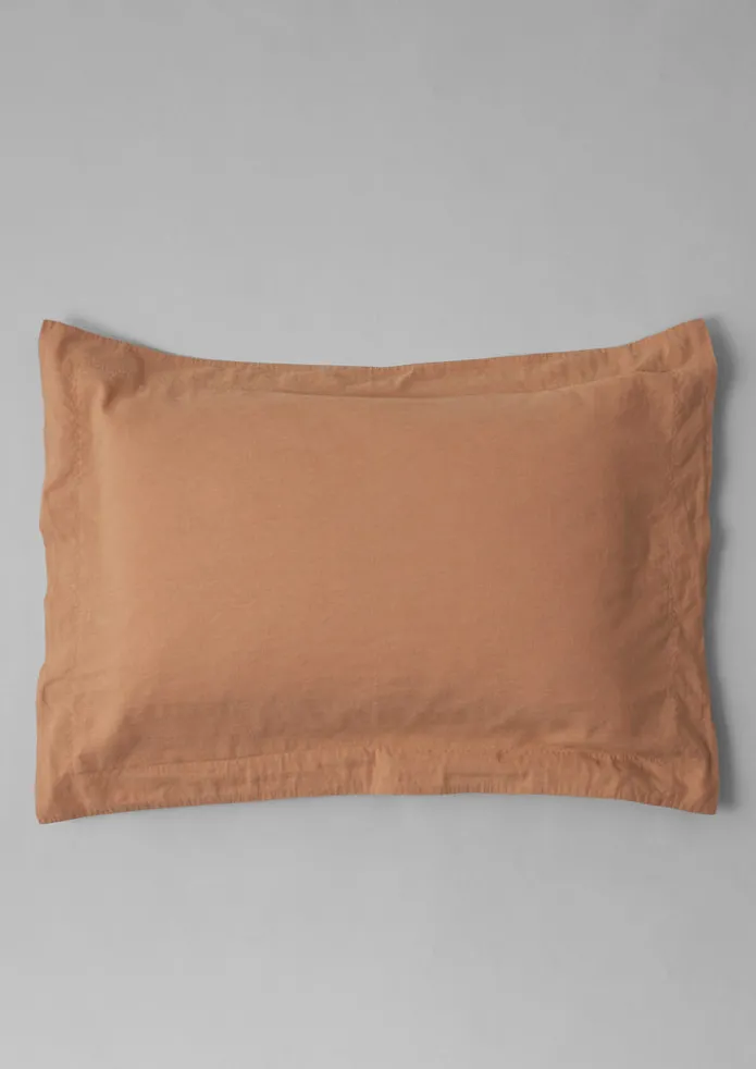 Washed Linen Cotton Oxford Pillowcase Set
